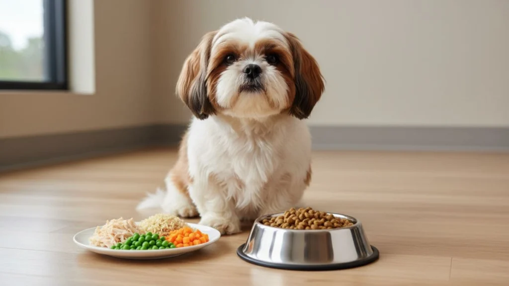 Cuidados com Shih Tzu: Guia Completo de Cuidados Essenciais para uma Vida Longa e Saudável 6 Cuidados com Shih Tzu incluem oferecer alimentação equilibrada e adequada à raça.