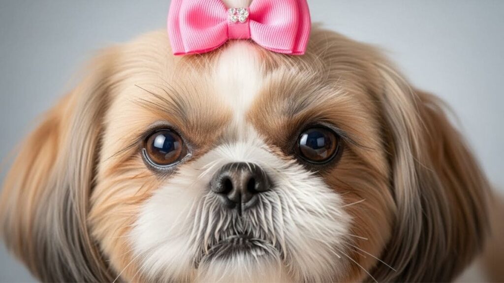 Cuidados com Shih Tzu exigem atenção especial aos olhos e ao focinho curto.