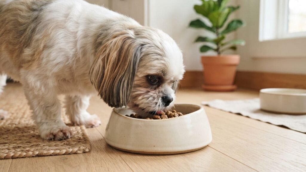 Comedouro para Shih Tzu: Como Escolher o Melhor Modelo 3 Comedouro para Shih Tzu de focinho curto com formato baixo e amplo