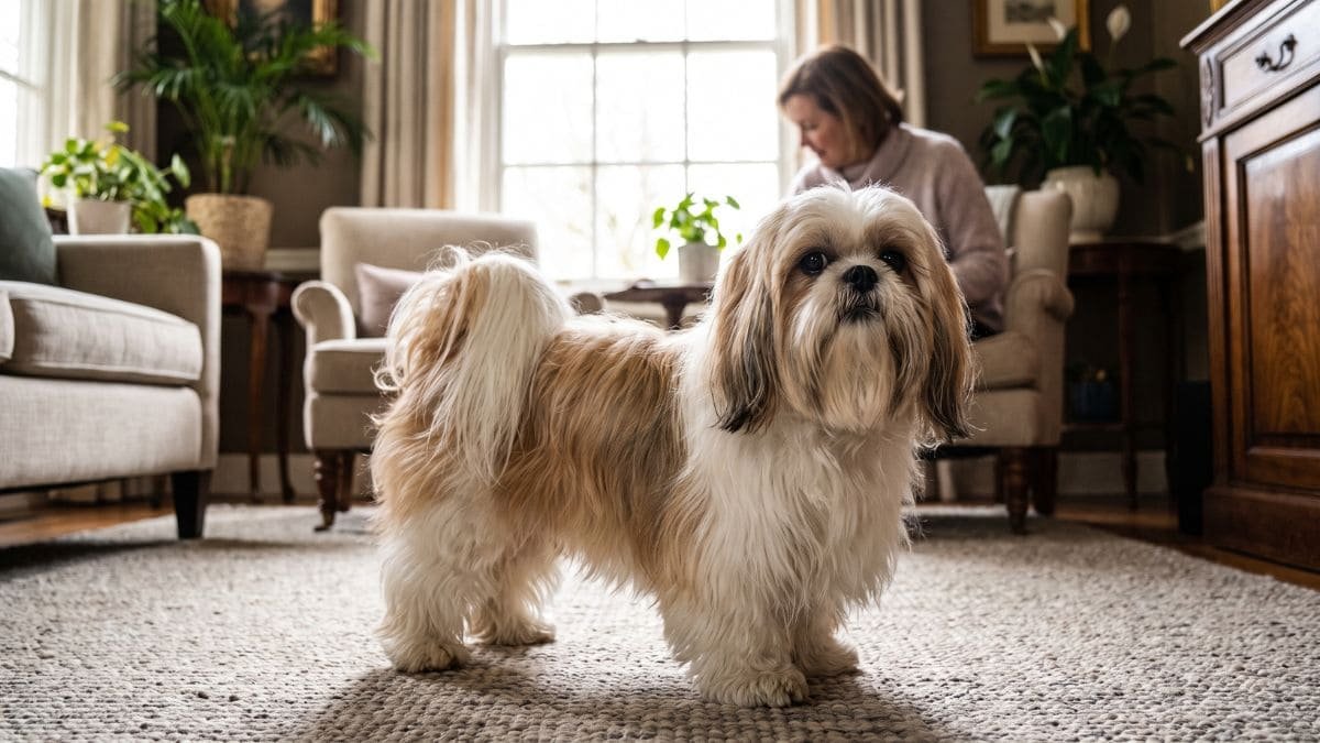Shih Tzu Falso: Como Saber se o Cão é Puro? 1 Shih Tzu falso com características típicas da raça