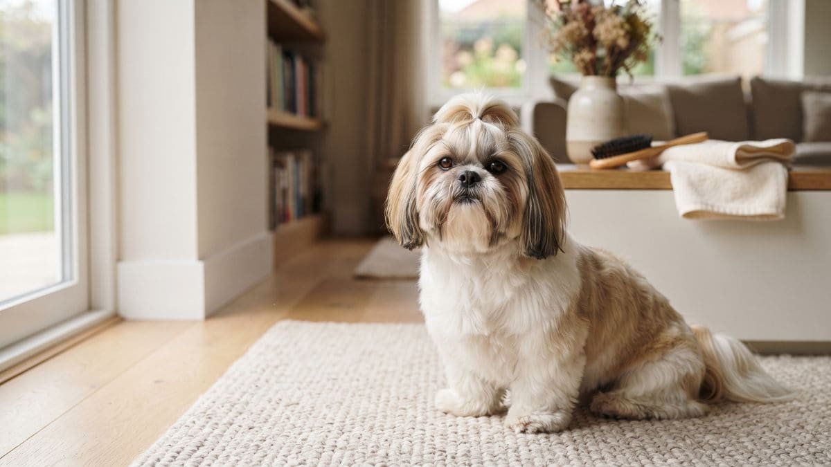 Tipos de Tosa para Shih Tzu: Conheça os Principais Cortes 1 Tipos de tosa para Shih Tzu com pelagem bem cuidada